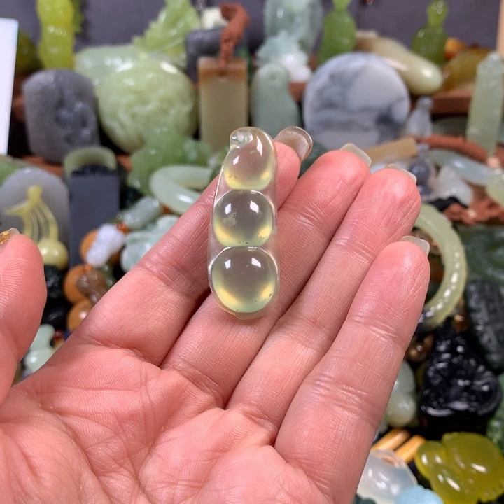 岫玉挂件未镶嵌挂件