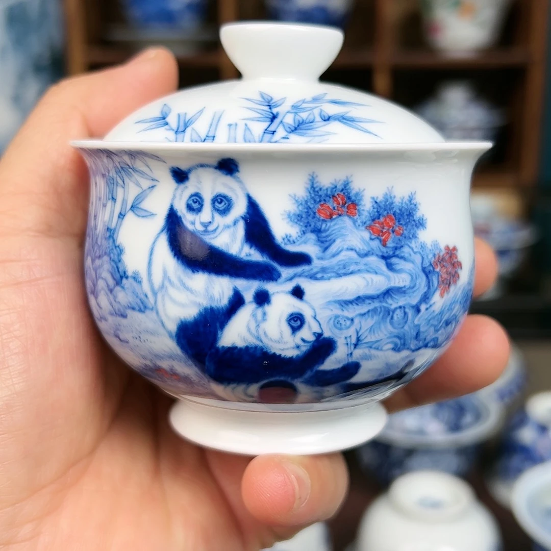 盖碗陶景德镇陶瓷茶器