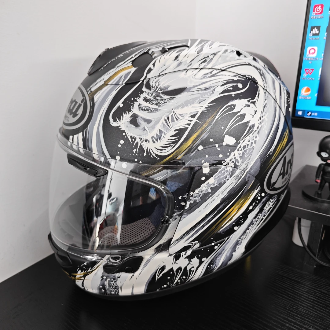 arai RX7X 青城龙一黑龙 L码 24.11出厂 适配版画