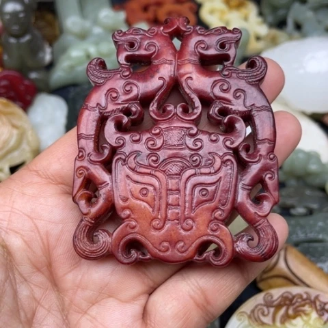 和田玉颈饰未镶嵌81