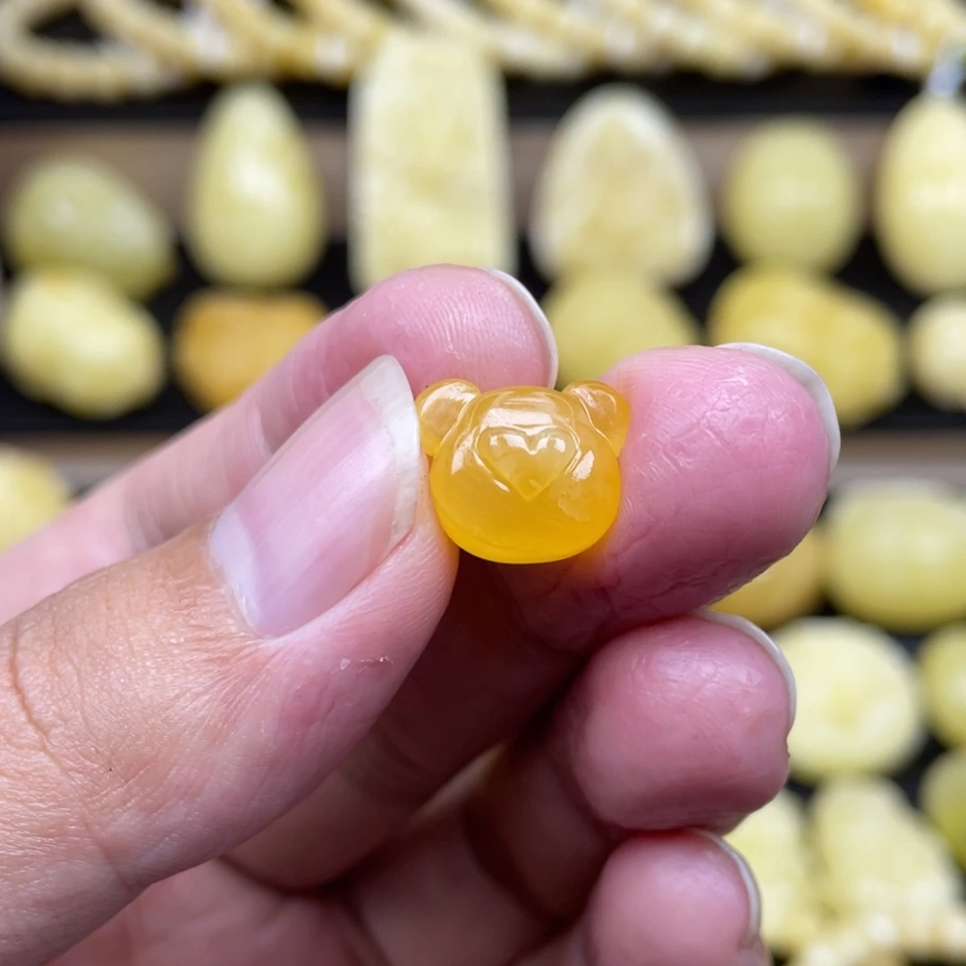 琥珀未镶嵌裸石琥珀蜜蜡