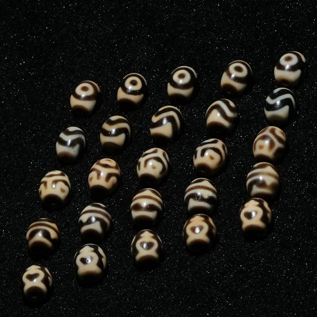 3A上肯百搭小达洛 玛瑙珠对孔14  珠径11mm左右 紧俏尺寸