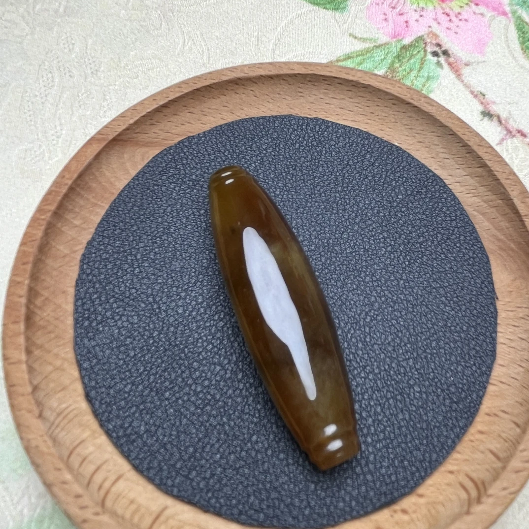 天然缅甸翡翠红翡神龙护主