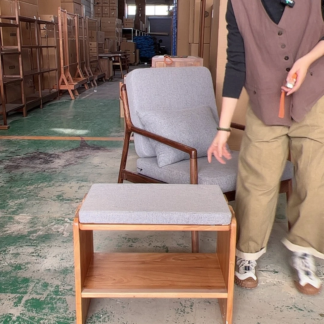 榆木老榆木换鞋凳