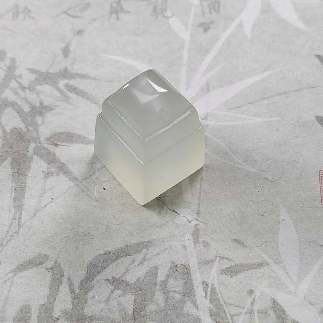 辽宁岫玉精品吊坠，官印小印章手工复古方块