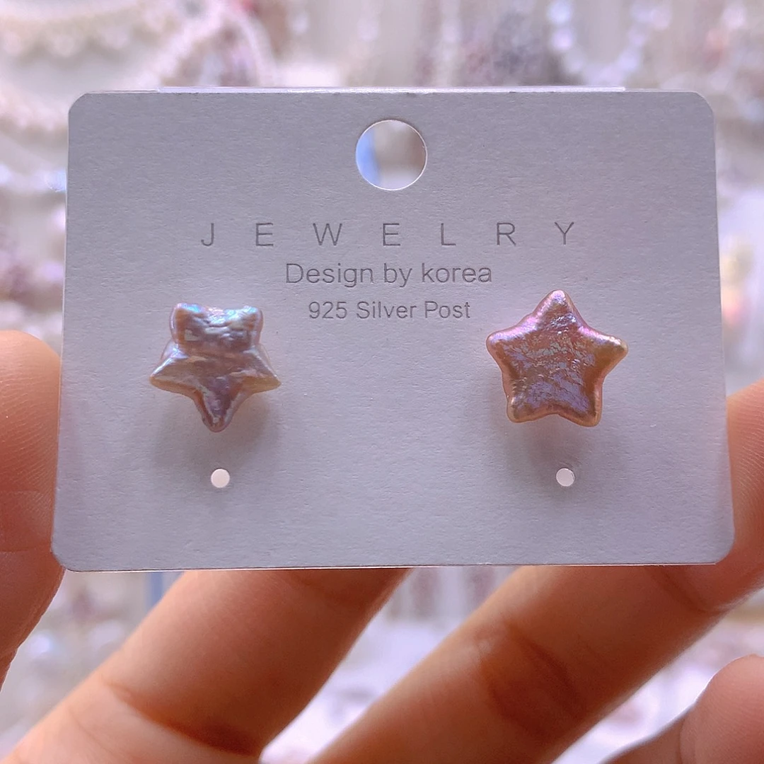 淡水珍珠未镶嵌耳饰