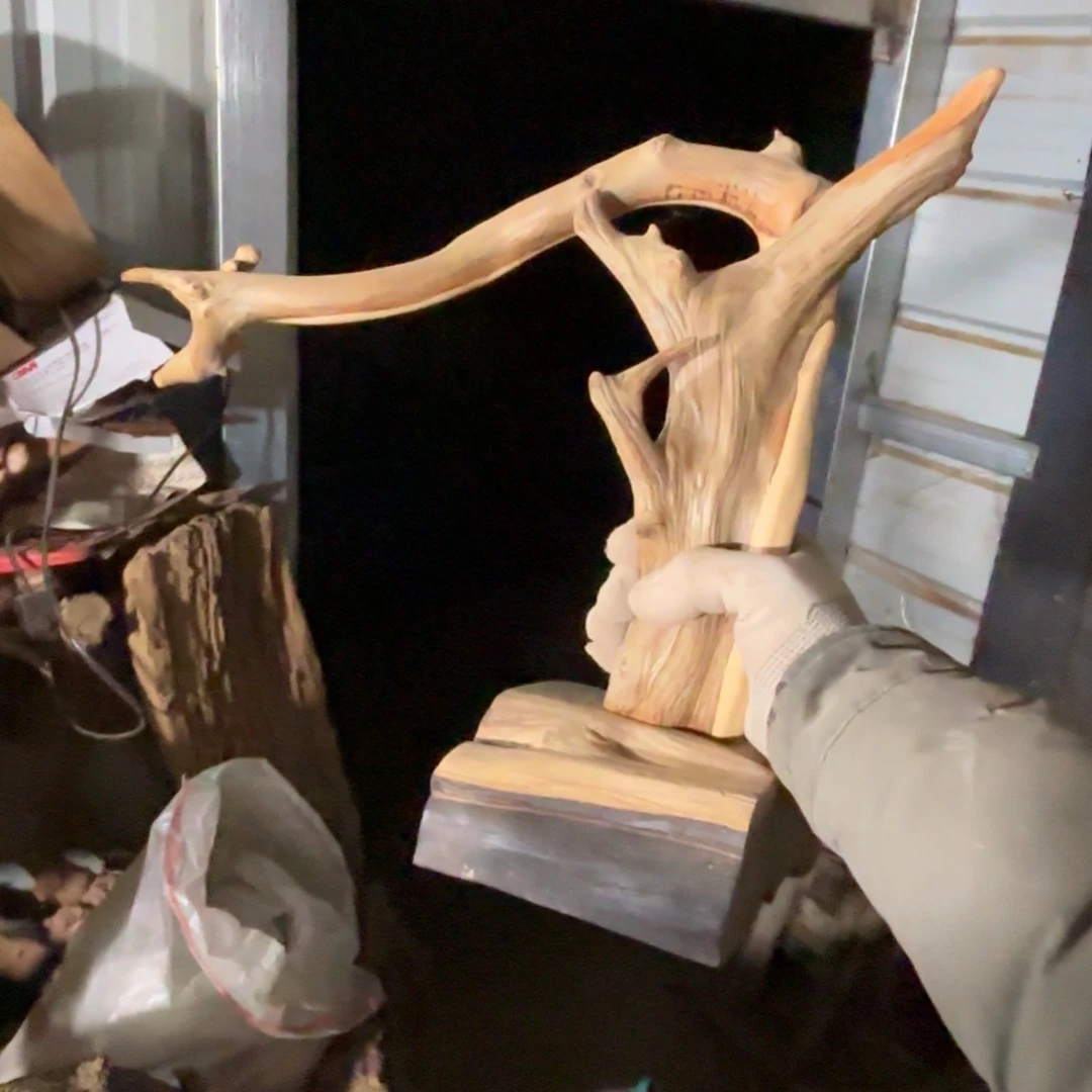 柏木（崖柏）晁****）随行手把件北太行