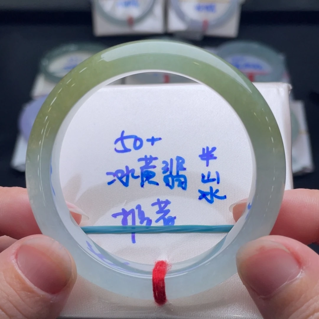 翡翠未镶嵌手镯翡翠手镯30