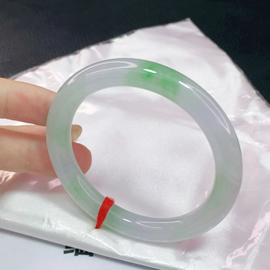 未镶嵌手镯翡翠54.5圆条