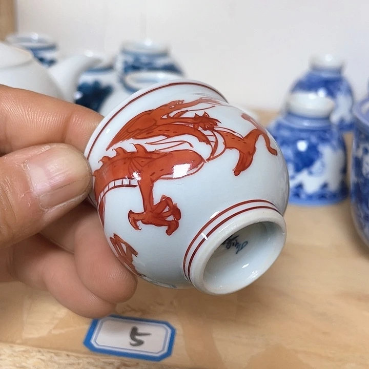 瓷片027 一人直播，看品直播间说序号