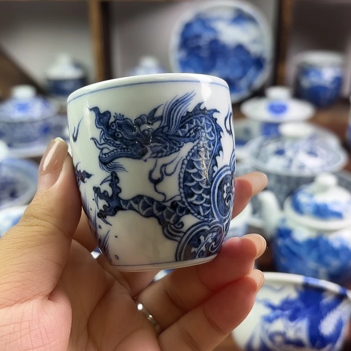 双节大促柴窑福利穿花龙纹
