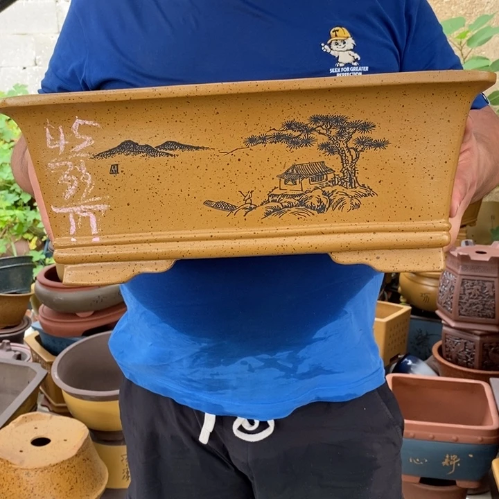 紫砂花盆紫砂茶具礼盒套装包邮