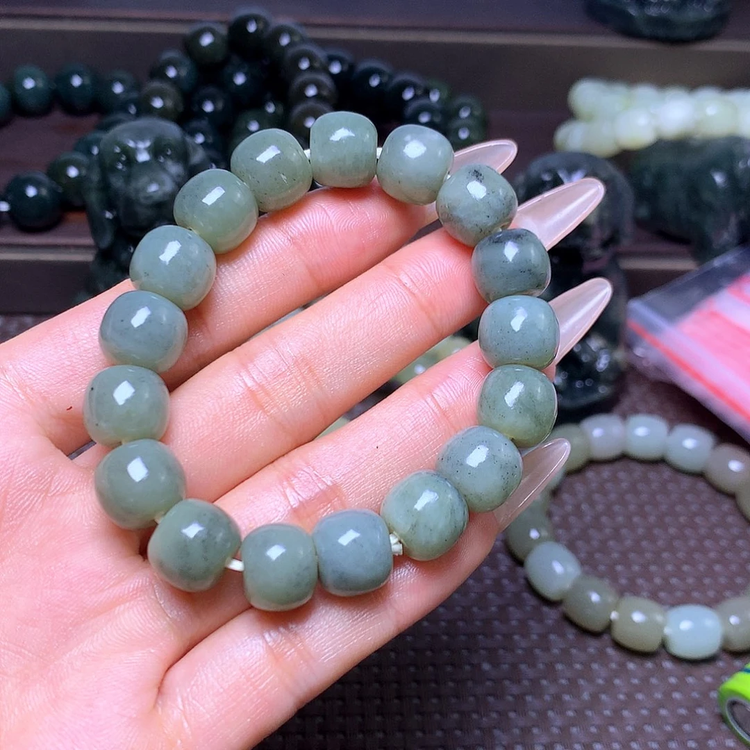 未镶嵌手串和田玉卡12