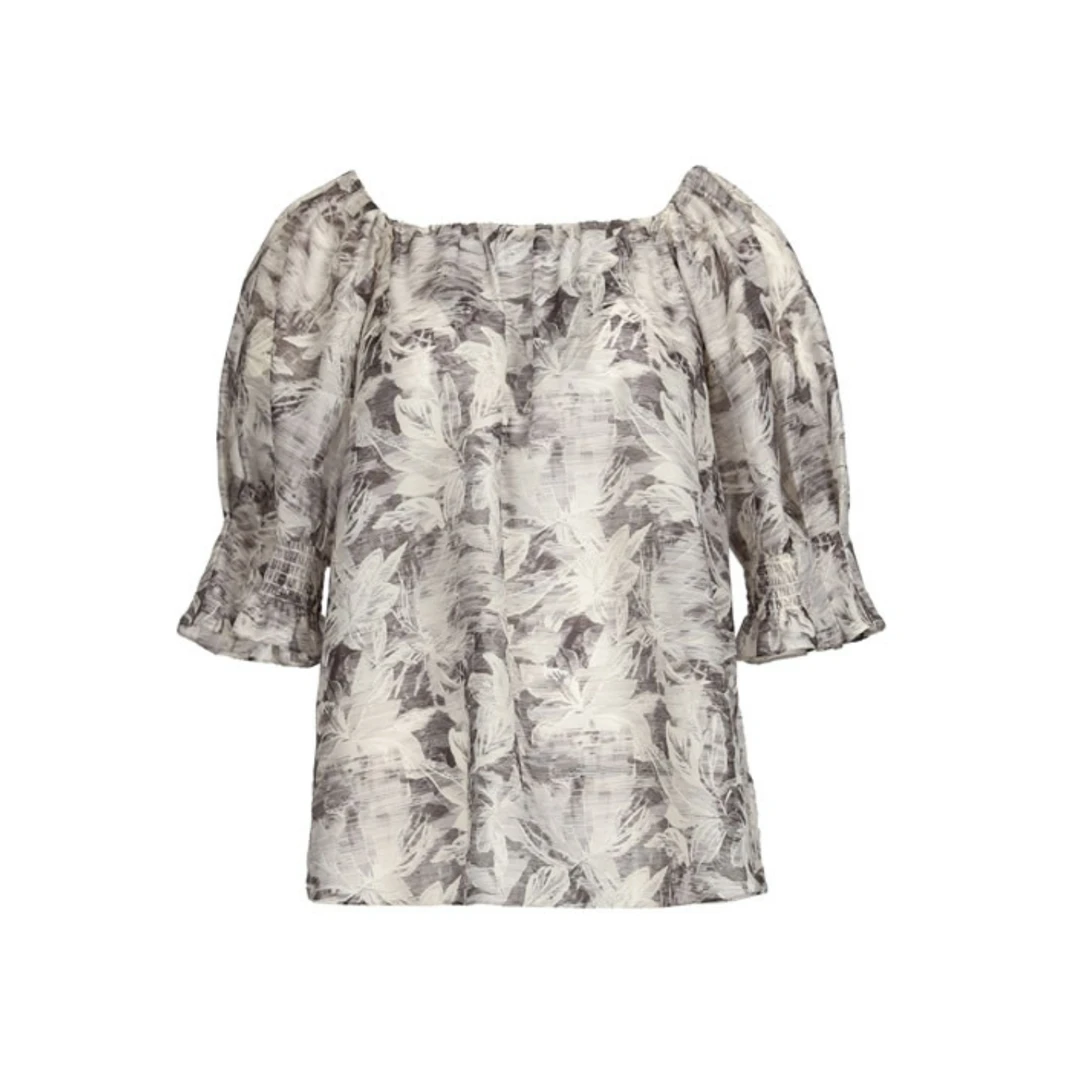 夏女装短袖单上衣22151幻影花