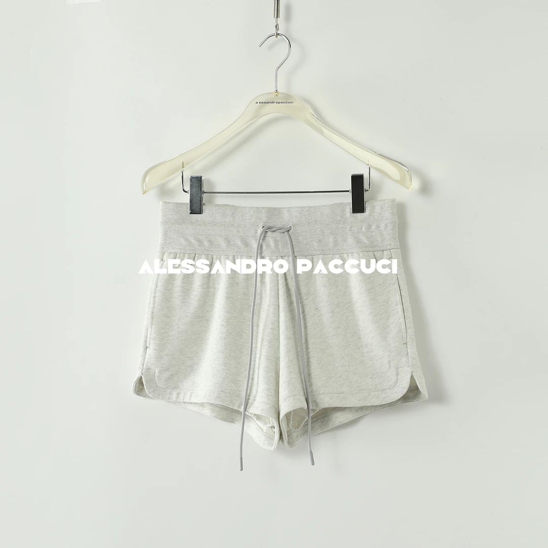 AP洛哥31011KD【动能】棉针织抽绳系带腰多色时尚美式休闲运动短裤