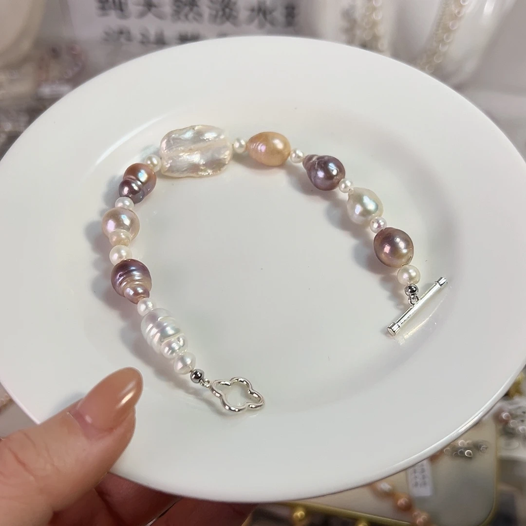 淡水珍珠设计款珠宝合金