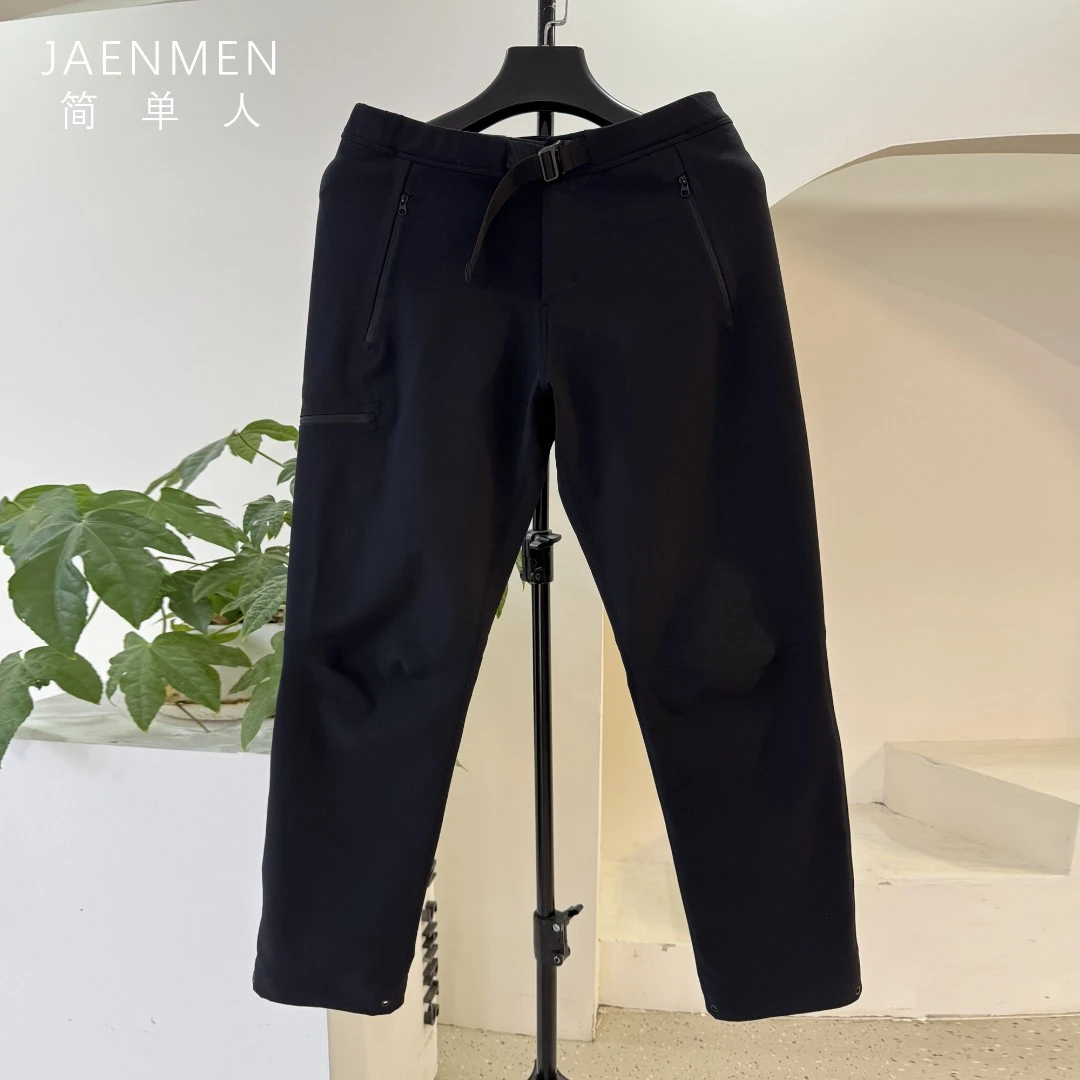 简单人高奢真冲鸟家无痕软壳裤【高防水】轻量透气耐磨弹力户外长裤