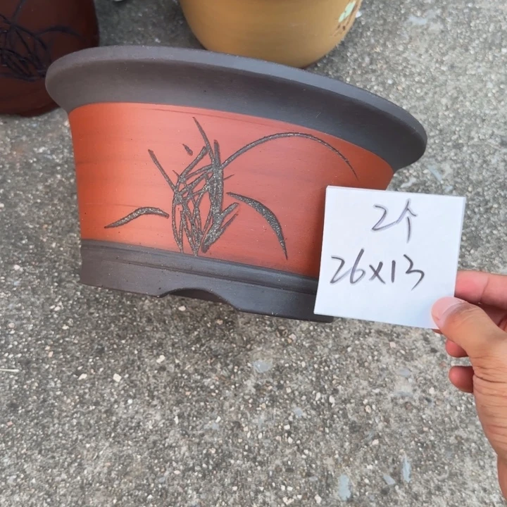 紫砂花盆特价商品