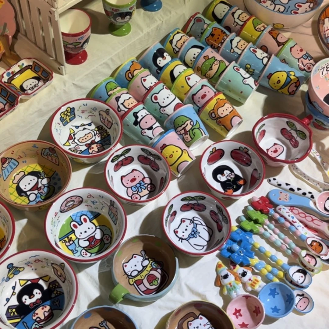 摆件陶瓷陶瓷刚吃饭了