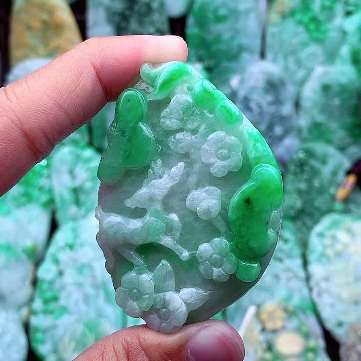 翡翠吊坠(不含链)未镶嵌