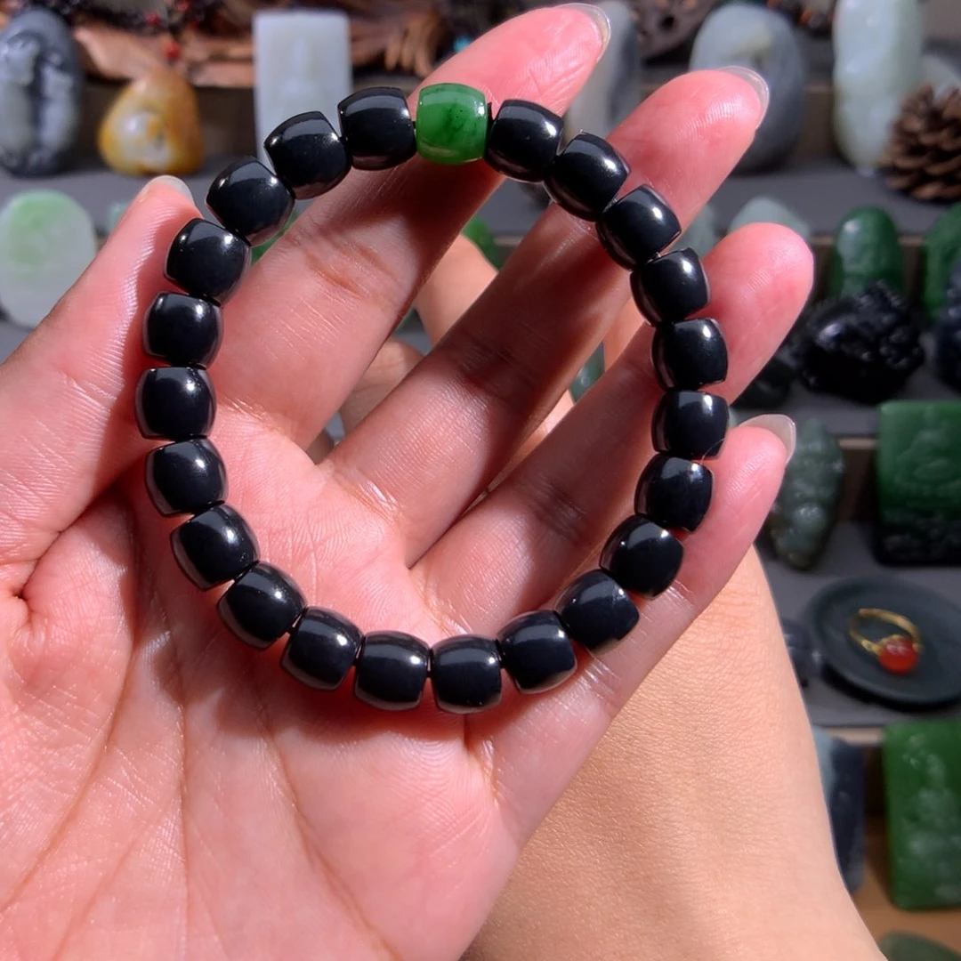 和田玉手链未镶嵌