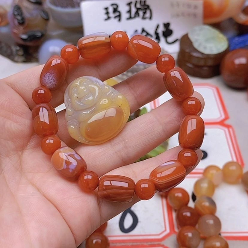 【闪购商品】玛瑙/玉髓未镶嵌珠宝半成品星*八