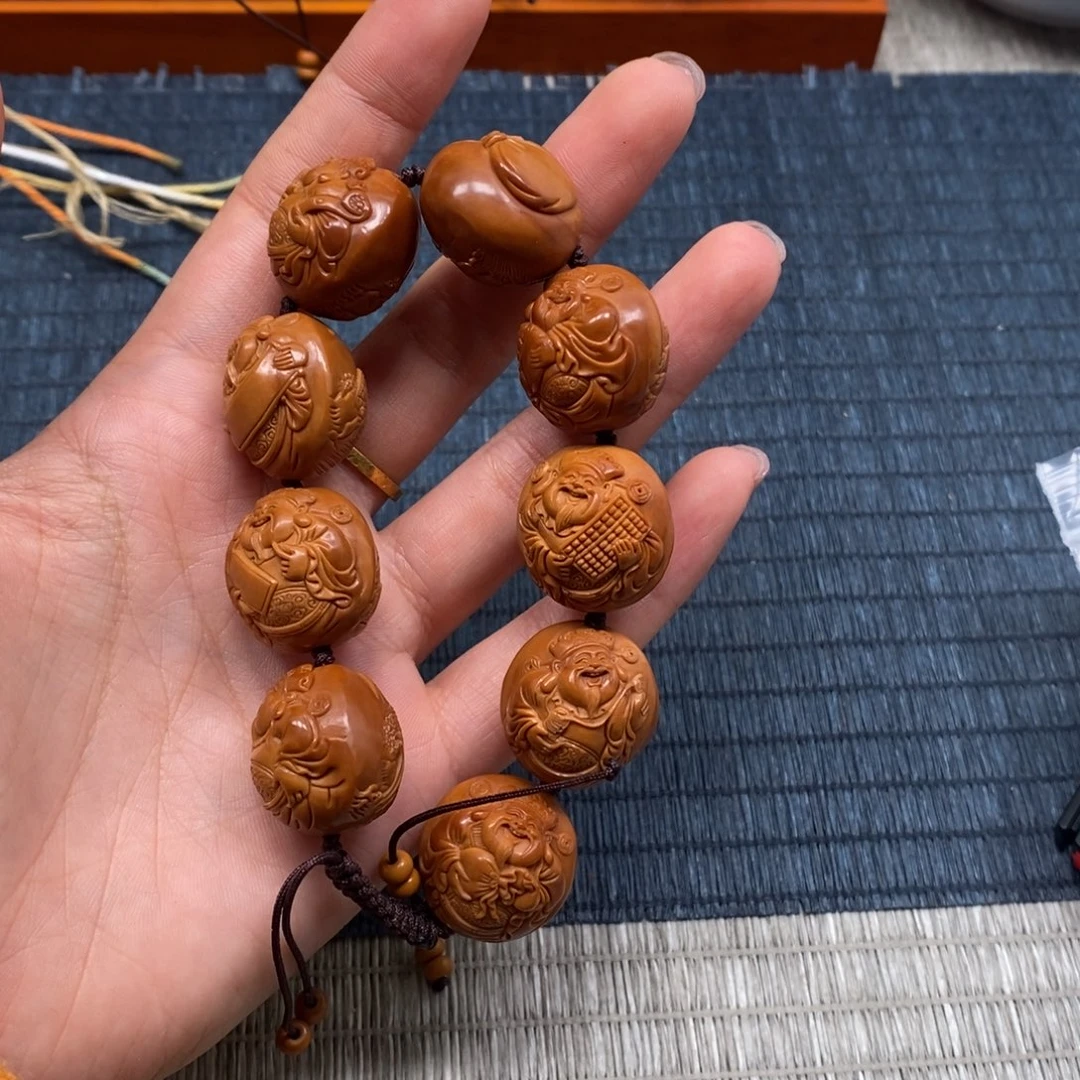 手串/手链橄榄核风景财神