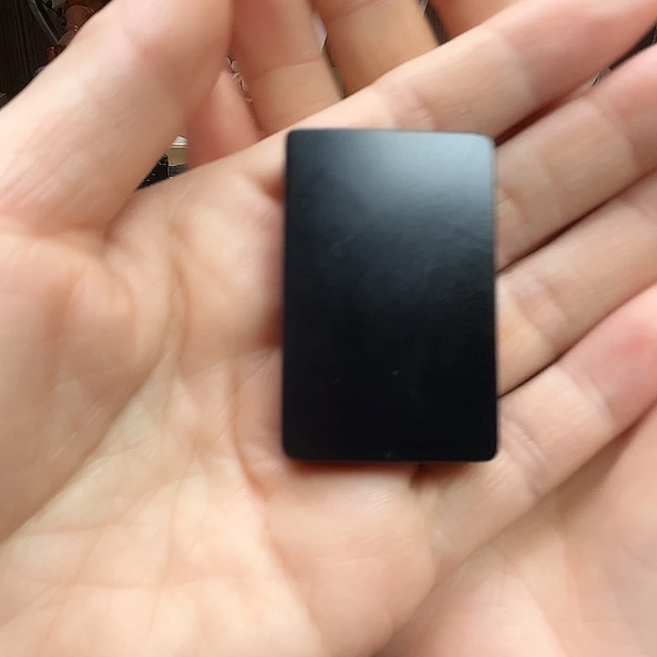 和田玉（墨玉）未镶嵌颈饰351钢板