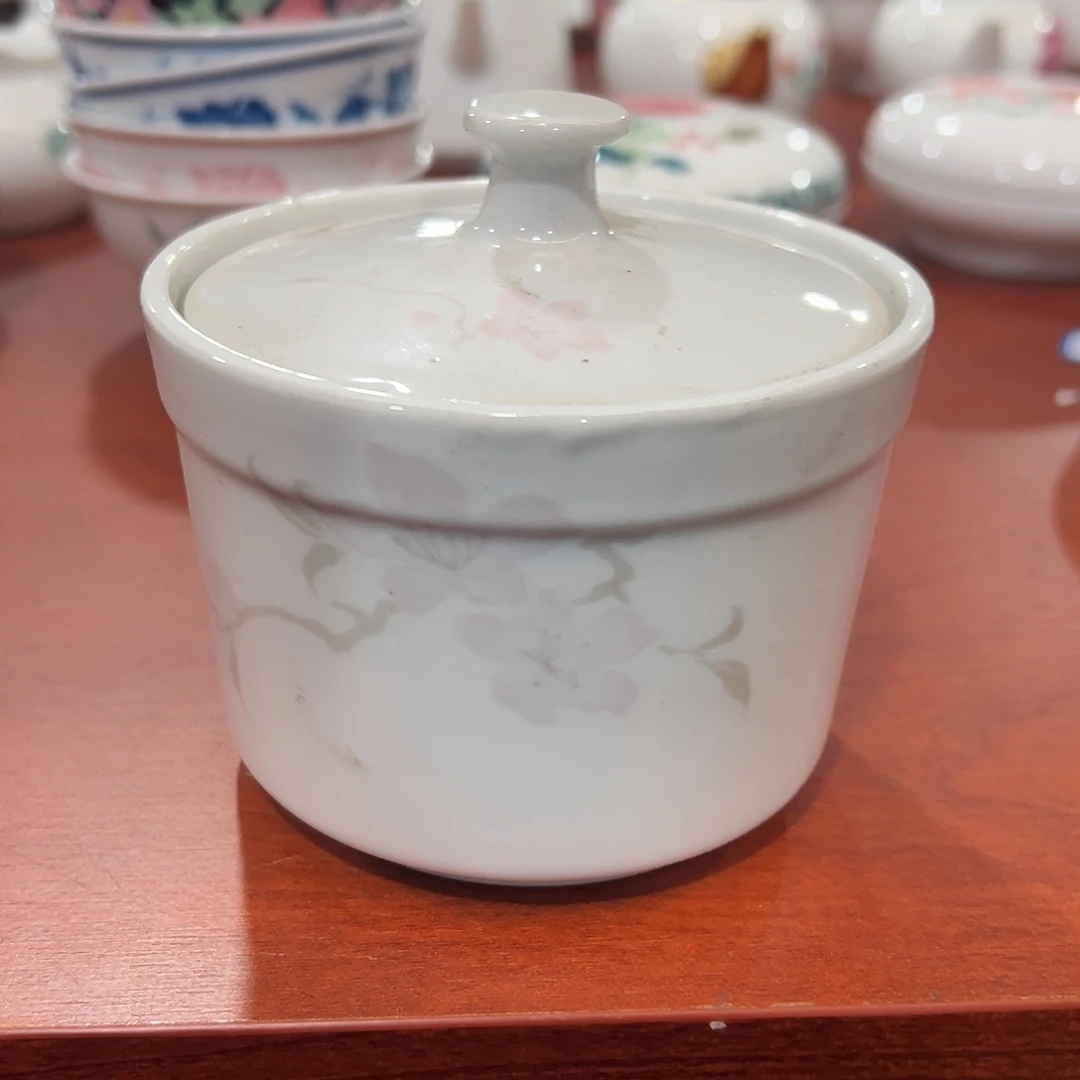 醴陵瓷直播供货基地群力炖盅300毫升微瑕