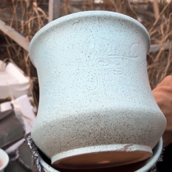 红陶口径 高度 花盆20 18