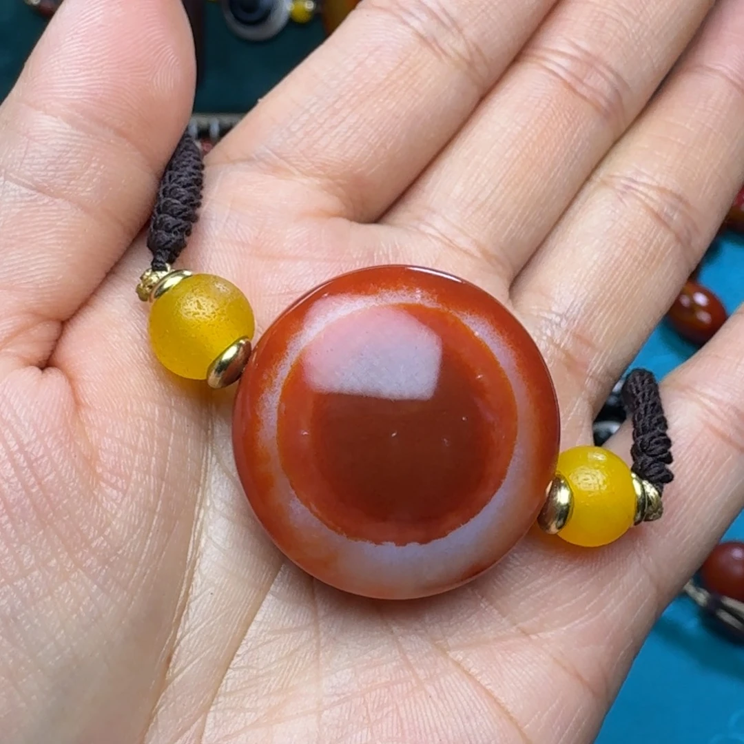 玛瑙/玉髓未镶嵌项链