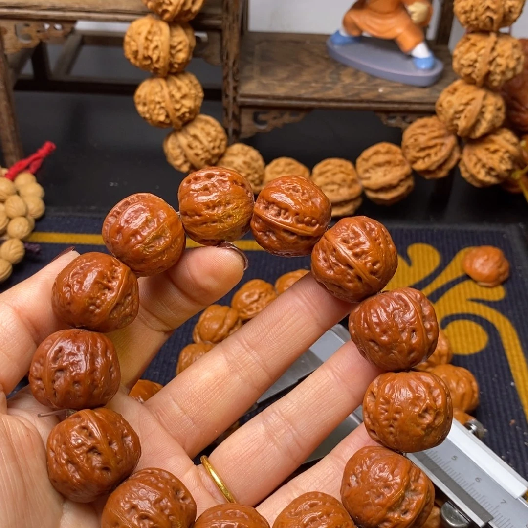 【闪购商品】吊坠文玩核桃抖***筒南瓜墩手串