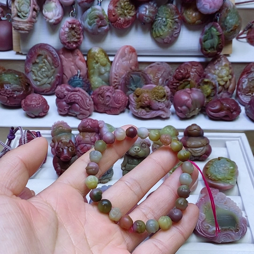 玛瑙/玉髓盐源玛瑙未镶嵌
