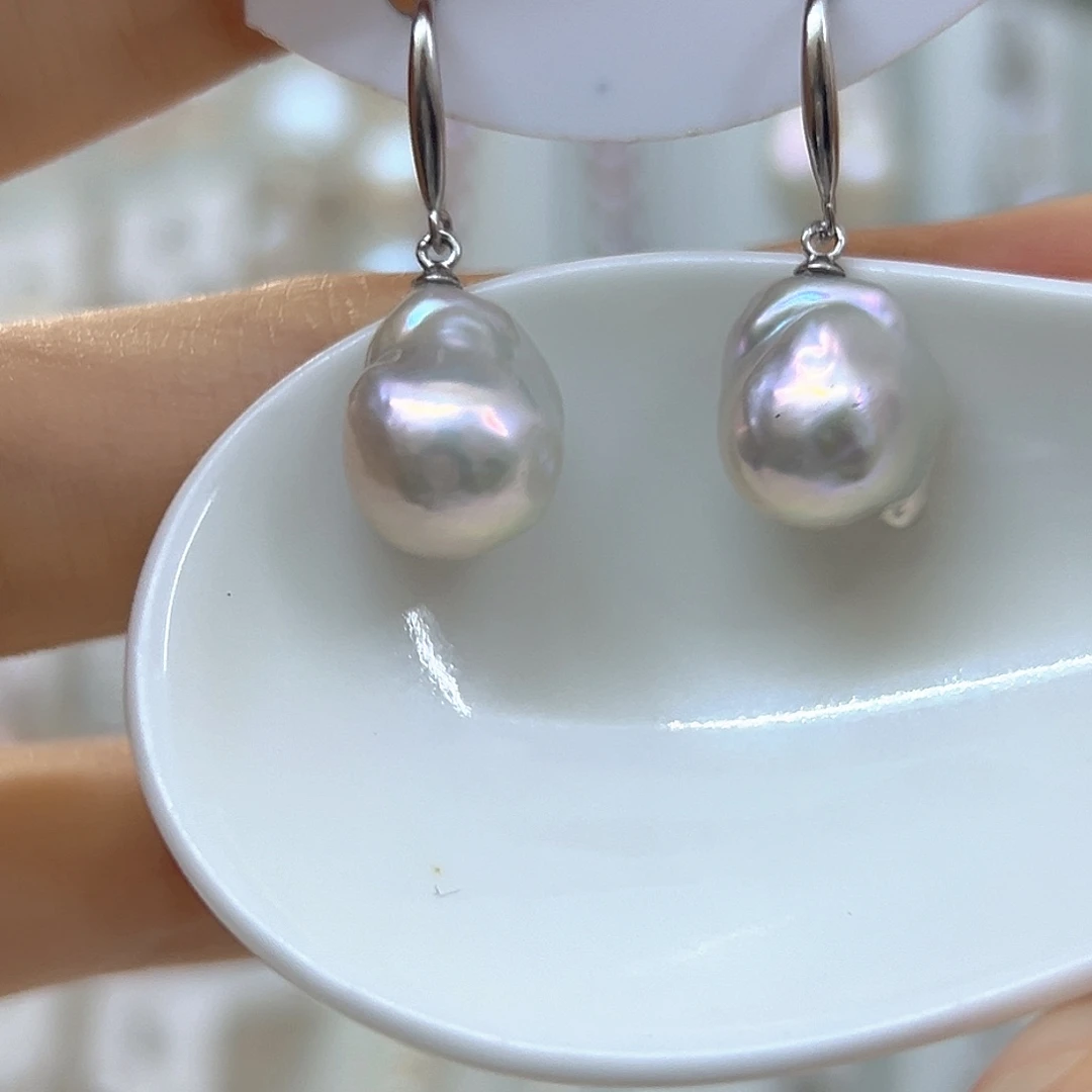 淡水珍珠颈饰银S925镶嵌