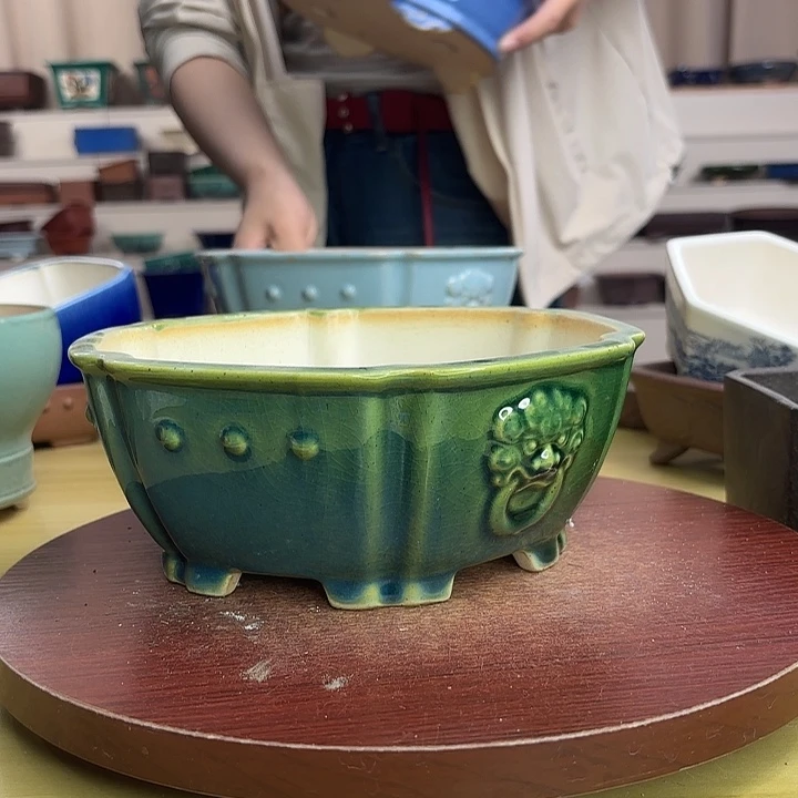 紫砂花盆微瑕紫砂花盆