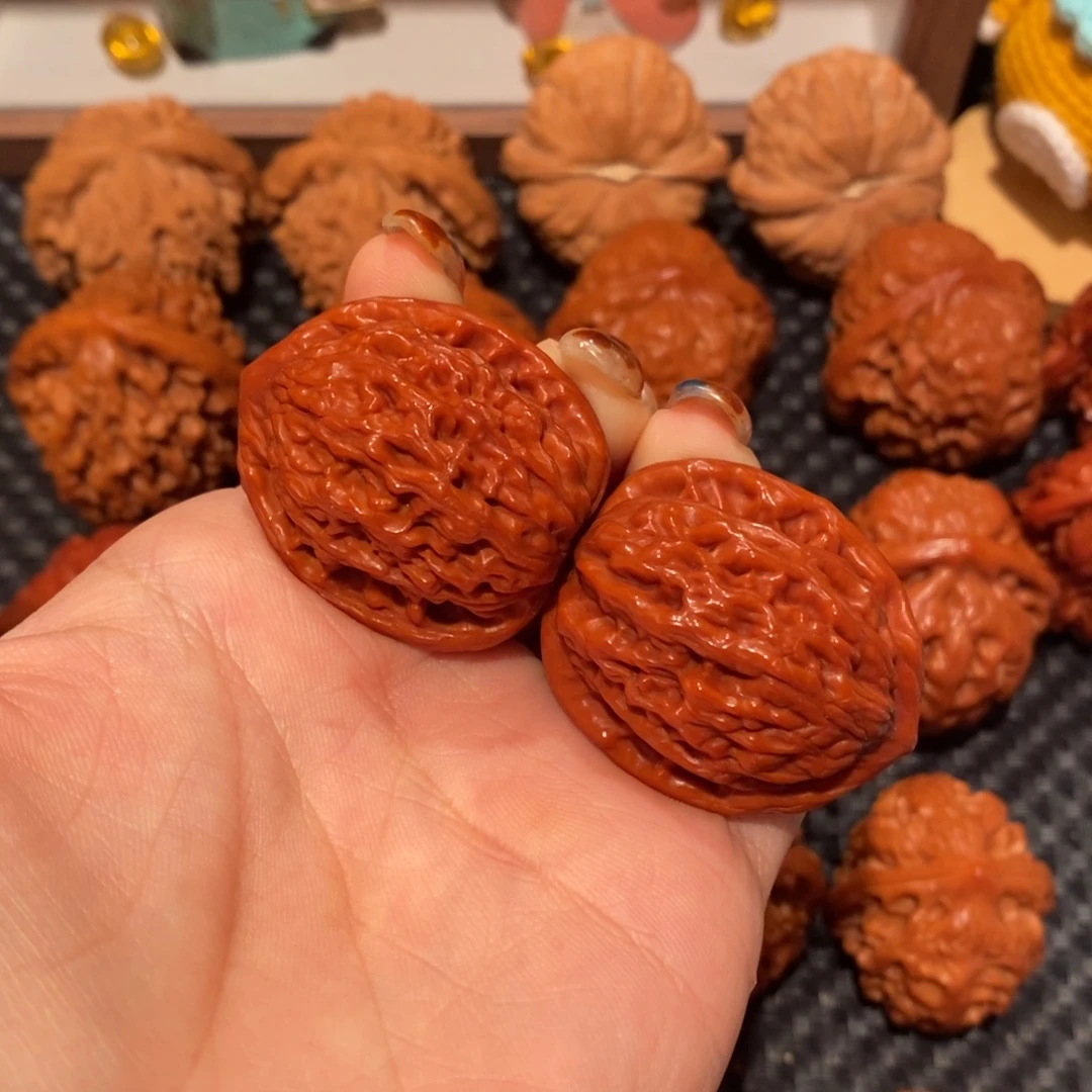 吊坠桃核31.8麦穗虎头，0910