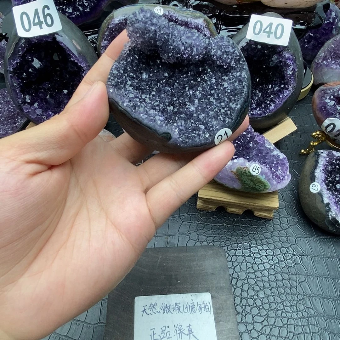 大型摆件（非配饰）紫晶未镶嵌