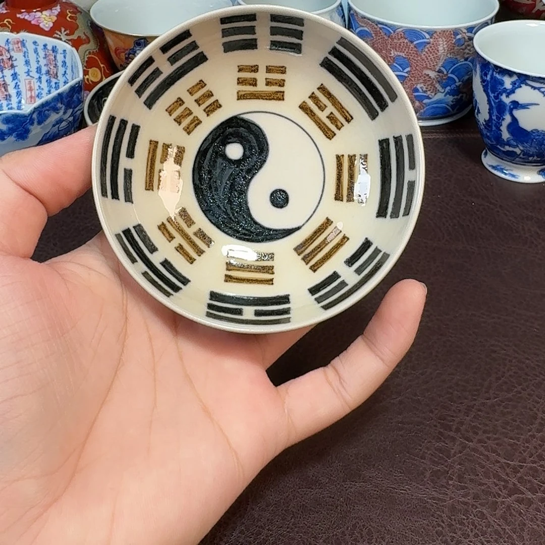 冰***鱼现代景德镇陶瓷杯