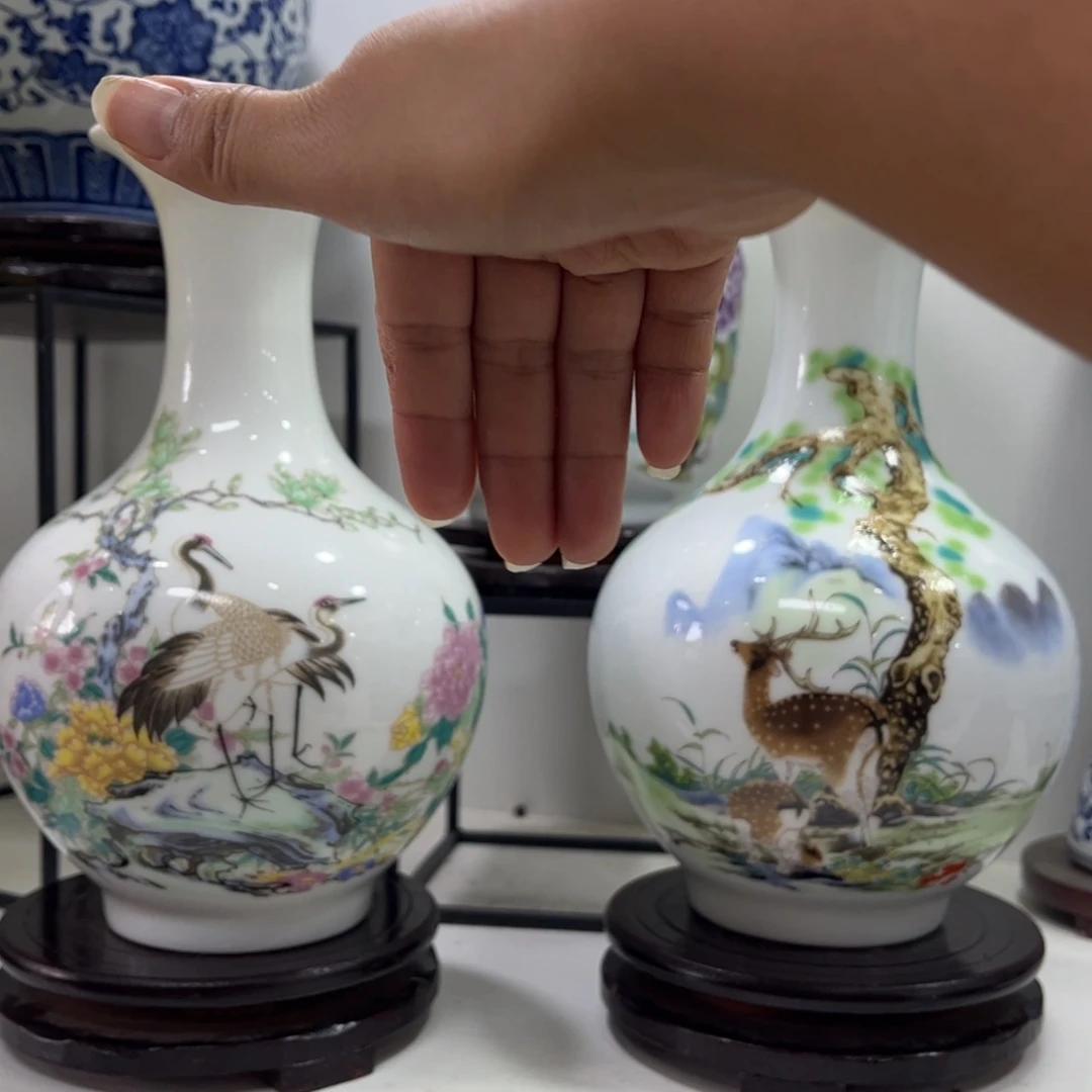 景德镇陶瓷花瓶摆件