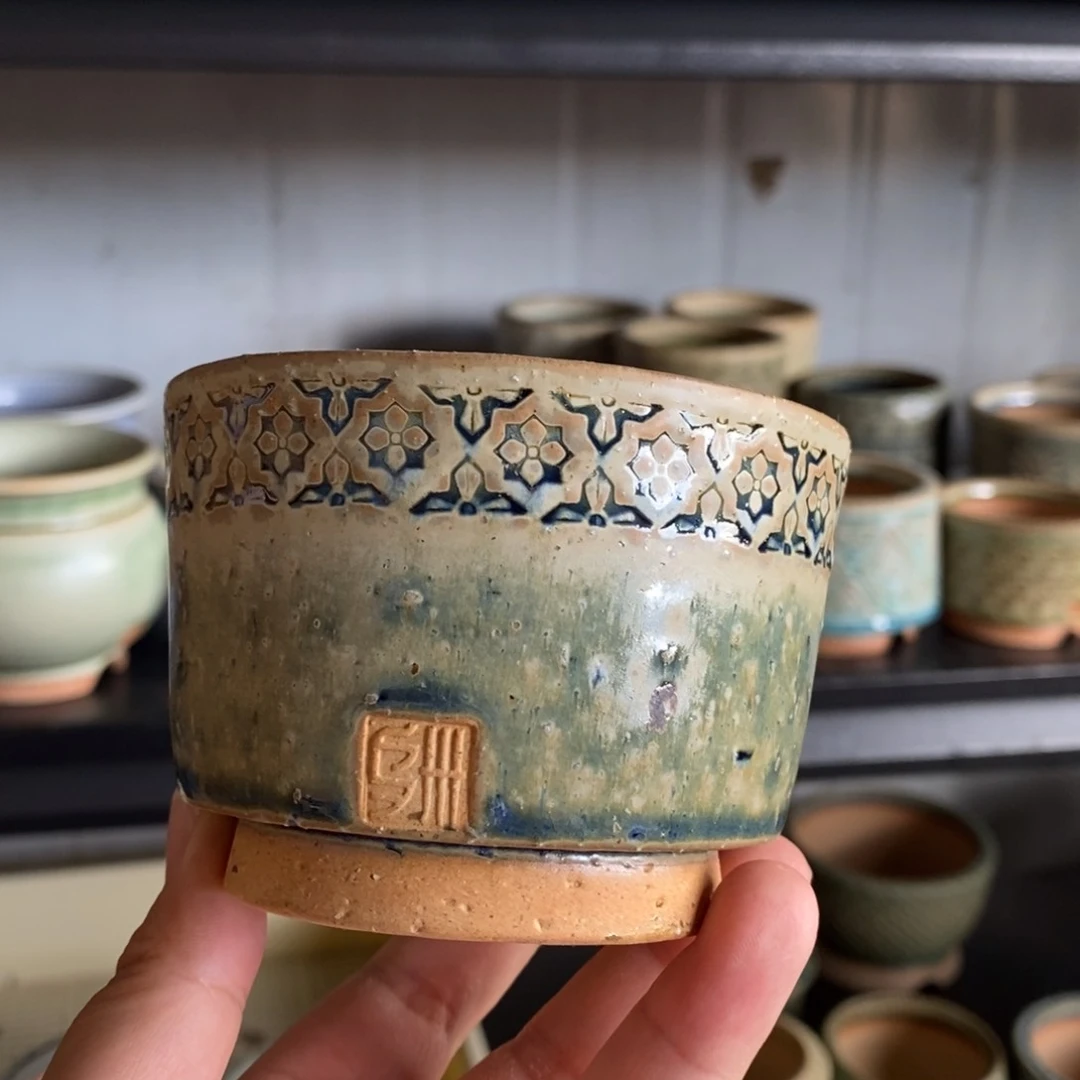 名匠泥千帆矮墨斗一个7.5口