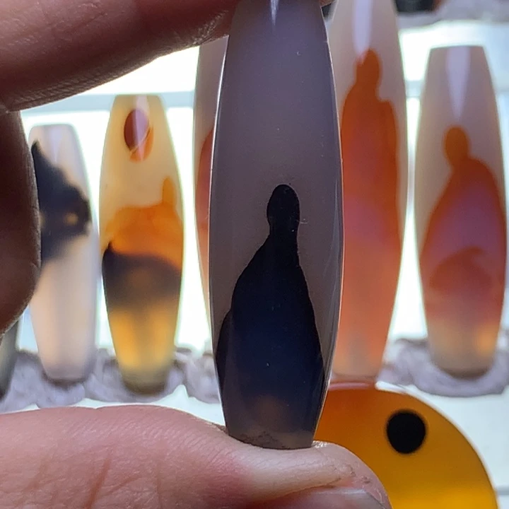 玛瑙/玉髓颈饰未镶嵌28