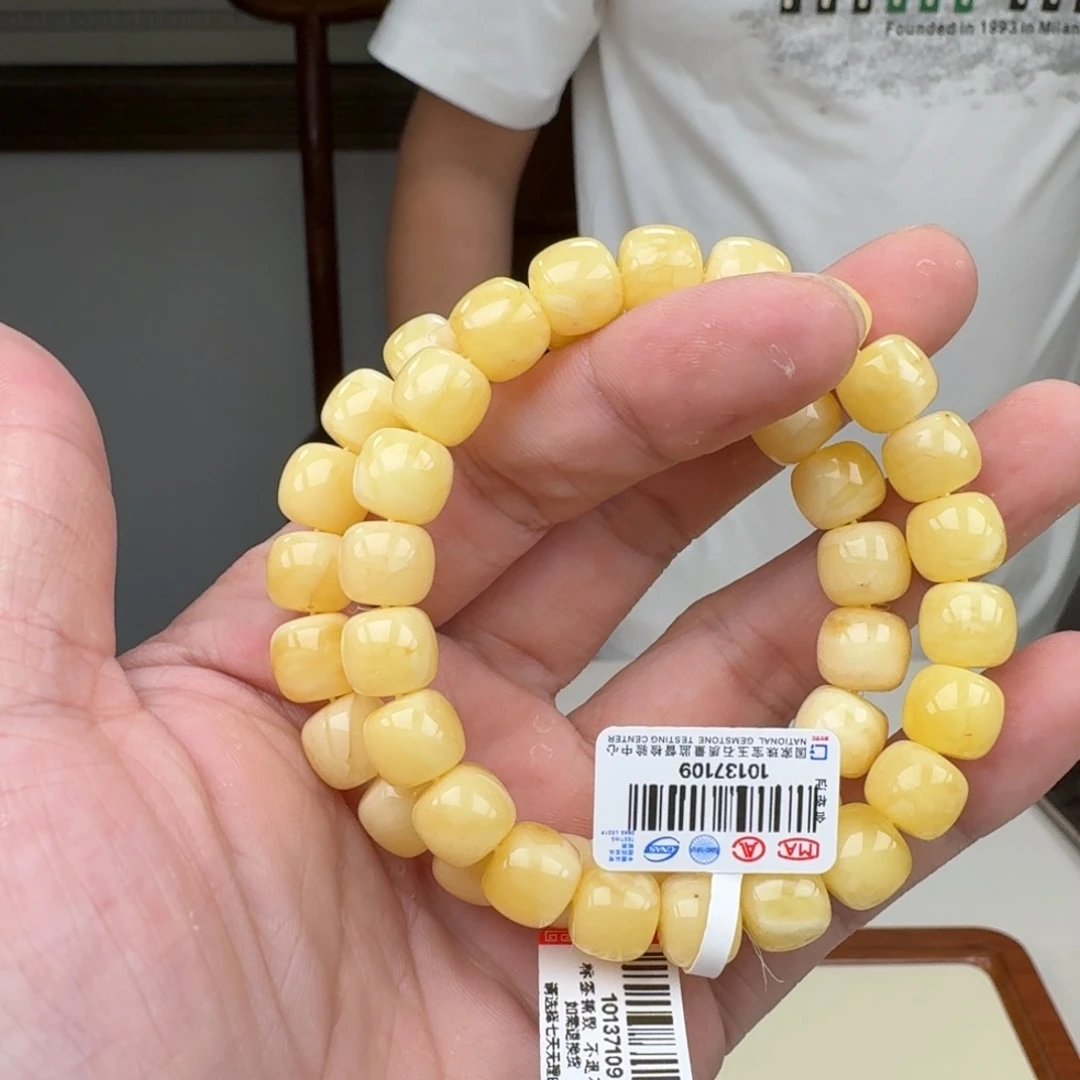 琥珀未镶嵌手链多样性发其一