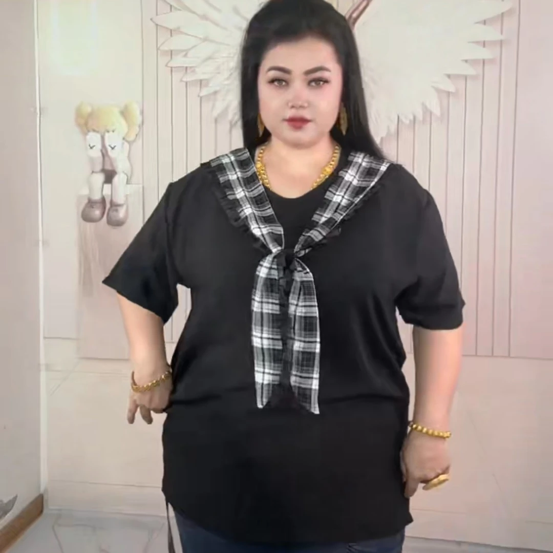 胖美女大妈女装大妈 T恤