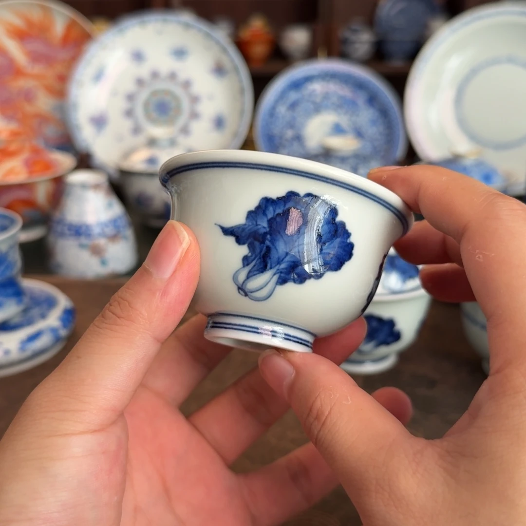 纯手工手绘陶瓷茶具