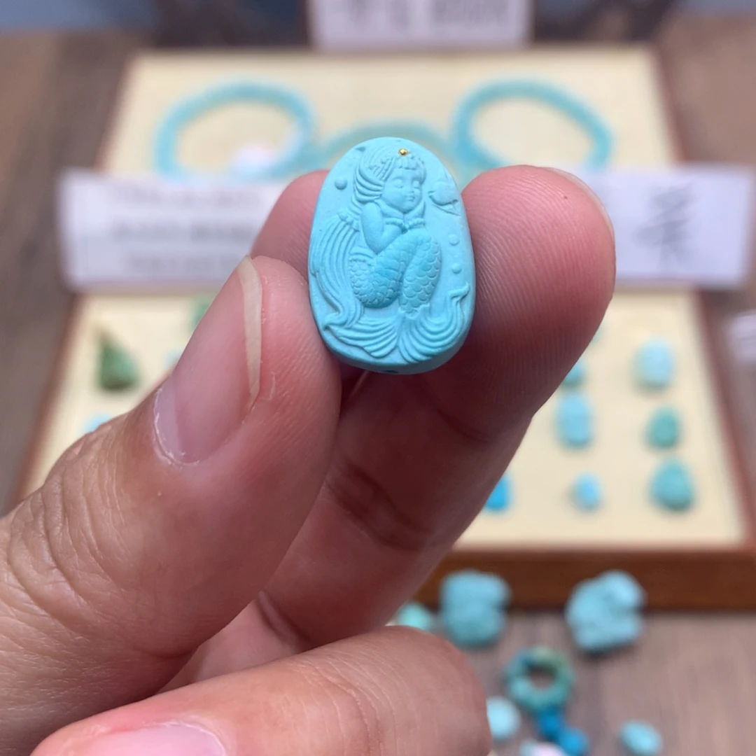 绿松石未镶嵌6配饰