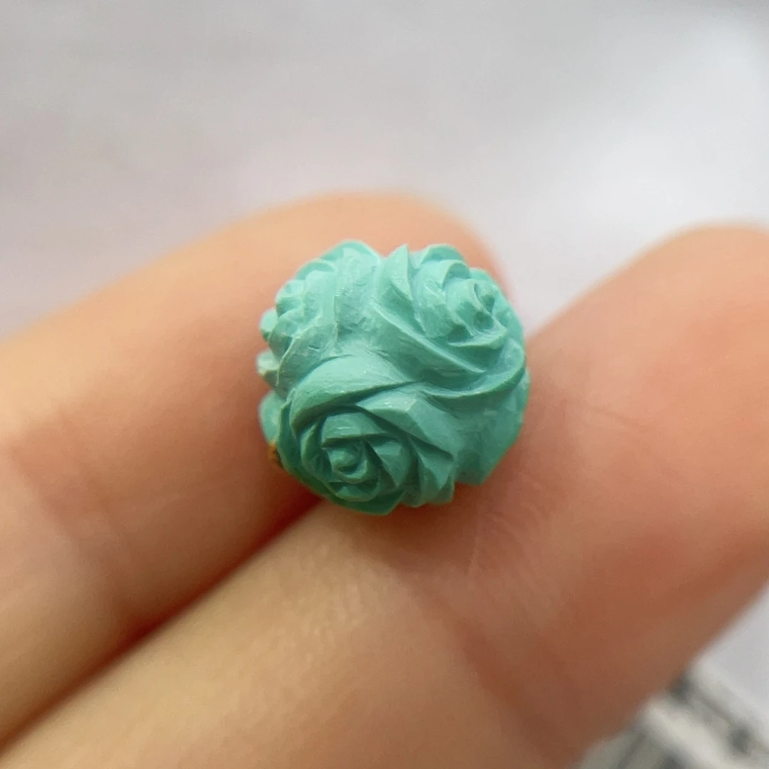 未镶嵌绿松石珠宝奇石