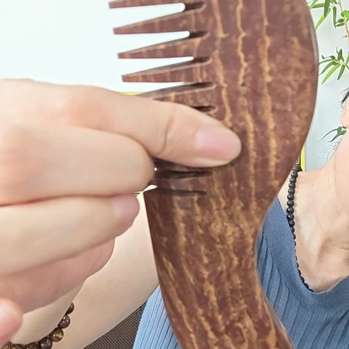 泗水砭石文化馆生物电贵妃梳