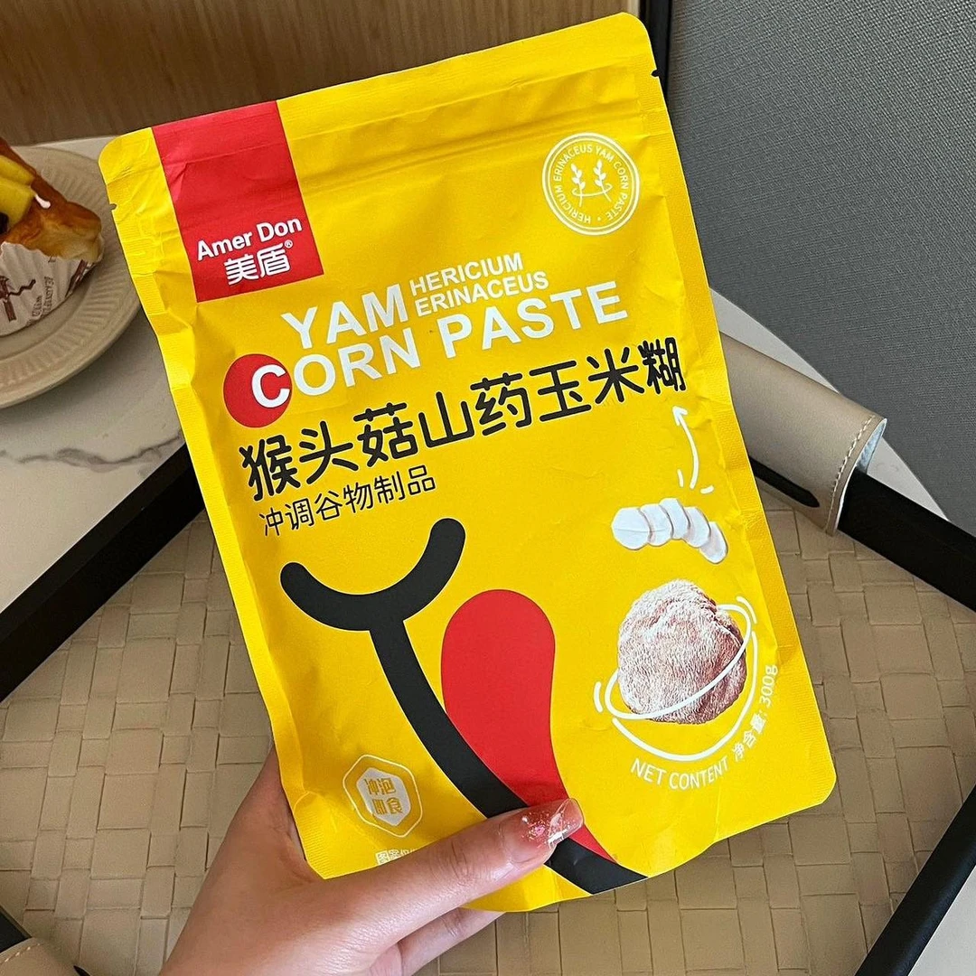【方言老师】美盾猴头菇山药玉米糊