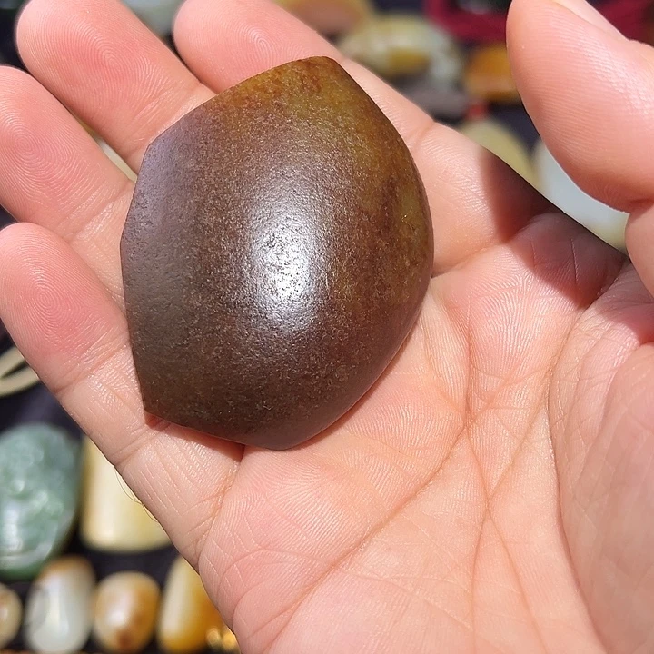 和田玉未镶嵌吊坠(不含链)