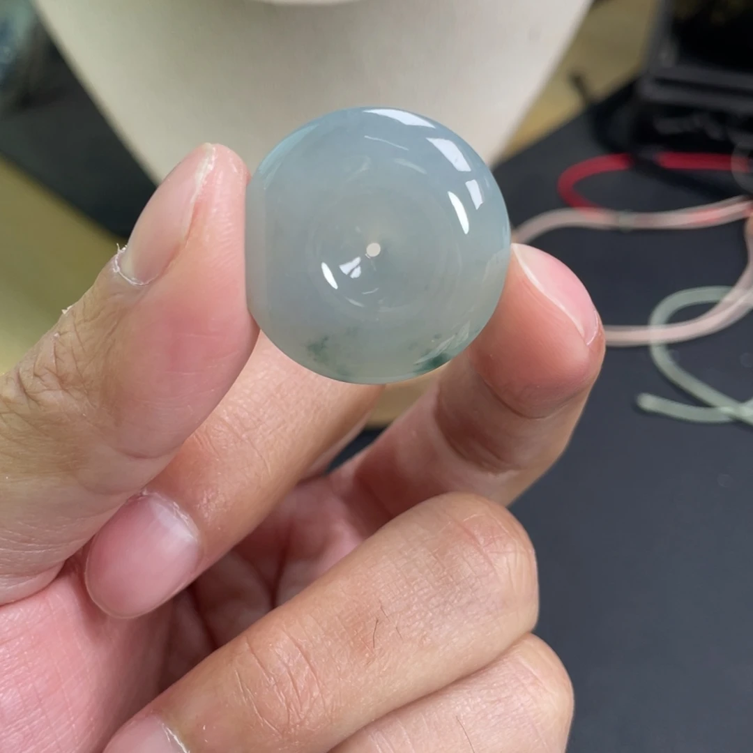 翡翠未镶嵌颈饰27.2-5.9